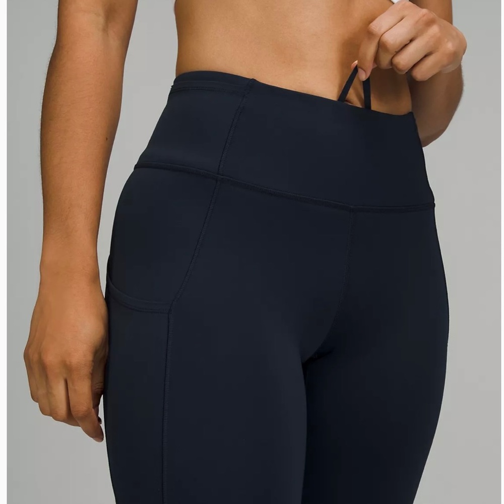 Lululemon blank crop high rise lagging’s